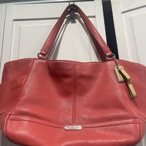 Coach coral bag